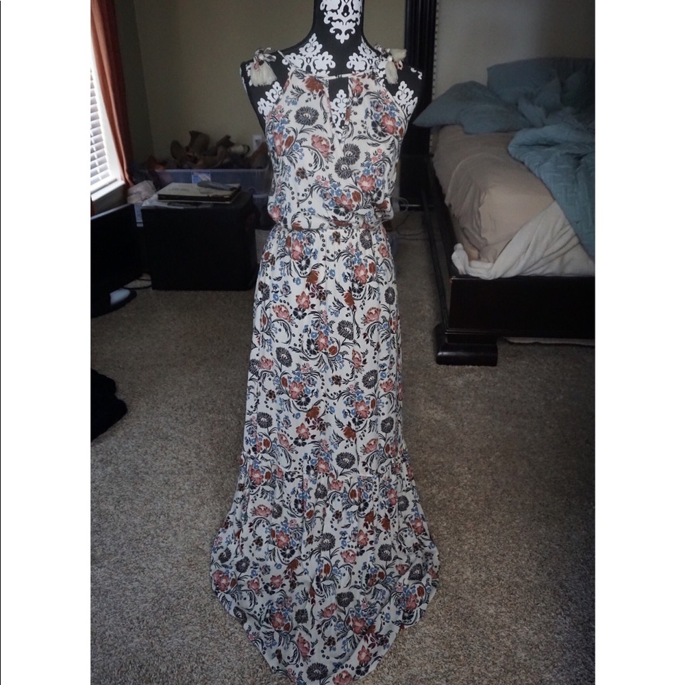 Floral maxi dress
